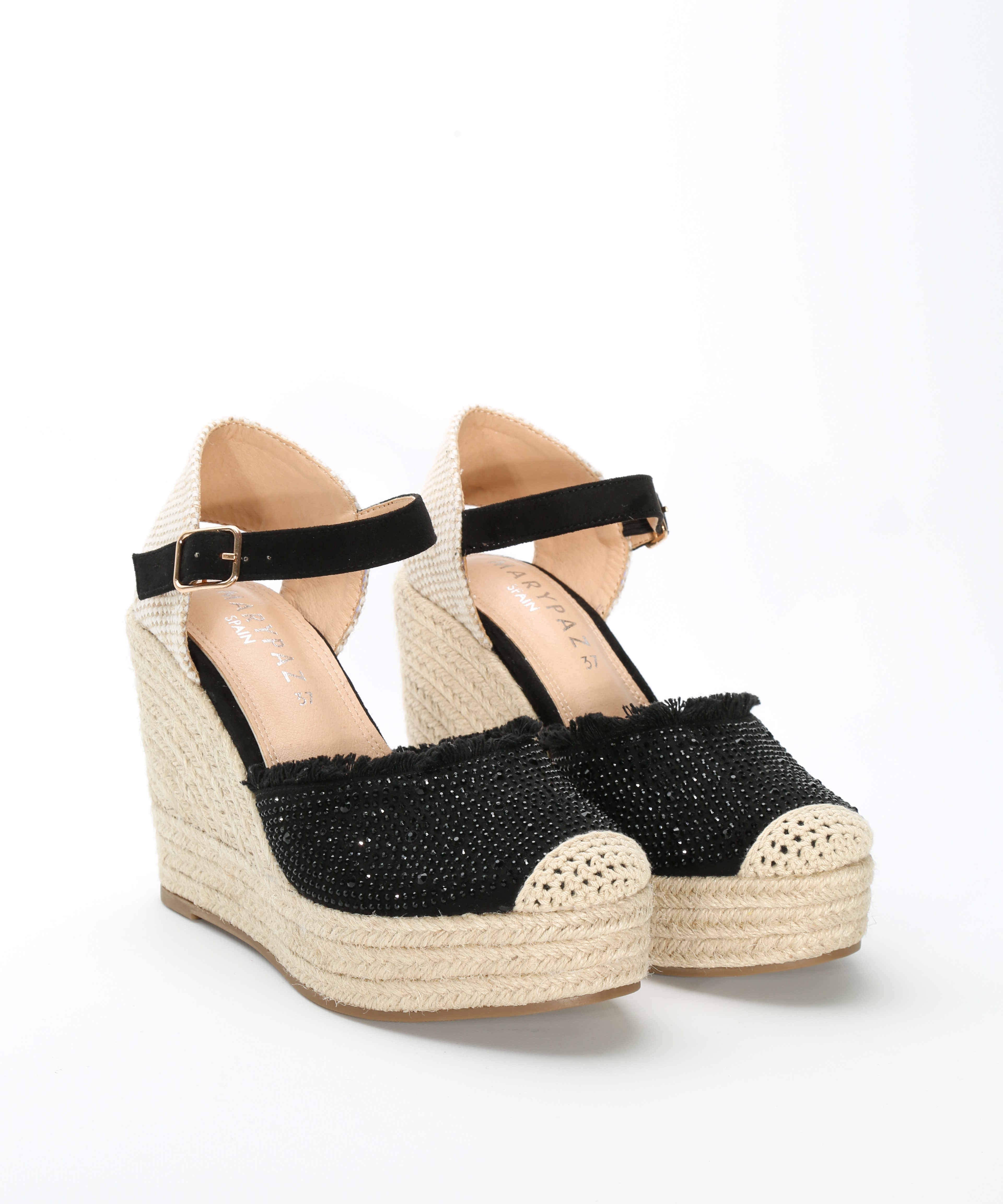 Cuñas esparto strass image number null